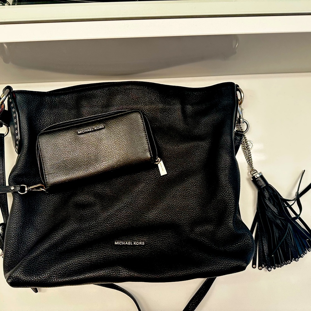 Micheal Kors bag and wallet